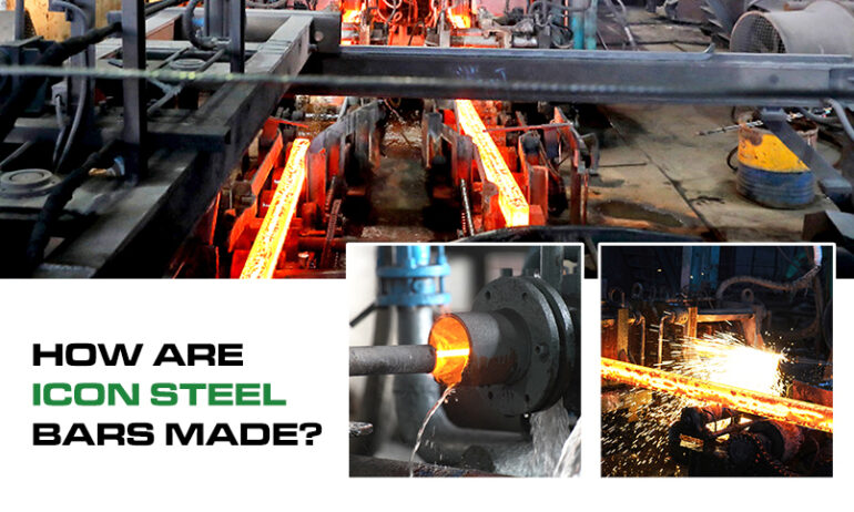 How are Icon Steel TMT Steel Bars Made?
